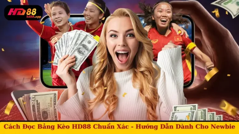 Cách Đọc Bảng Kèo HD88 Chuẩn Xác - Hướng Dẫn Cho Newbie