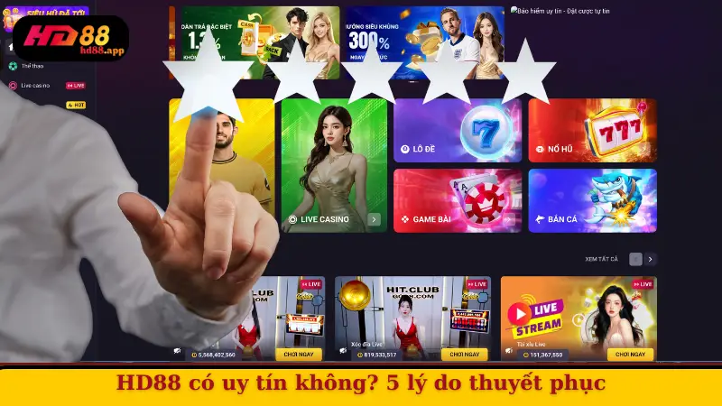 HD88 có uy tín không? 5 lý do thuyết phục