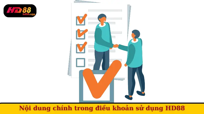 Nội dung chính trong điều khoản sử dụng HD 88